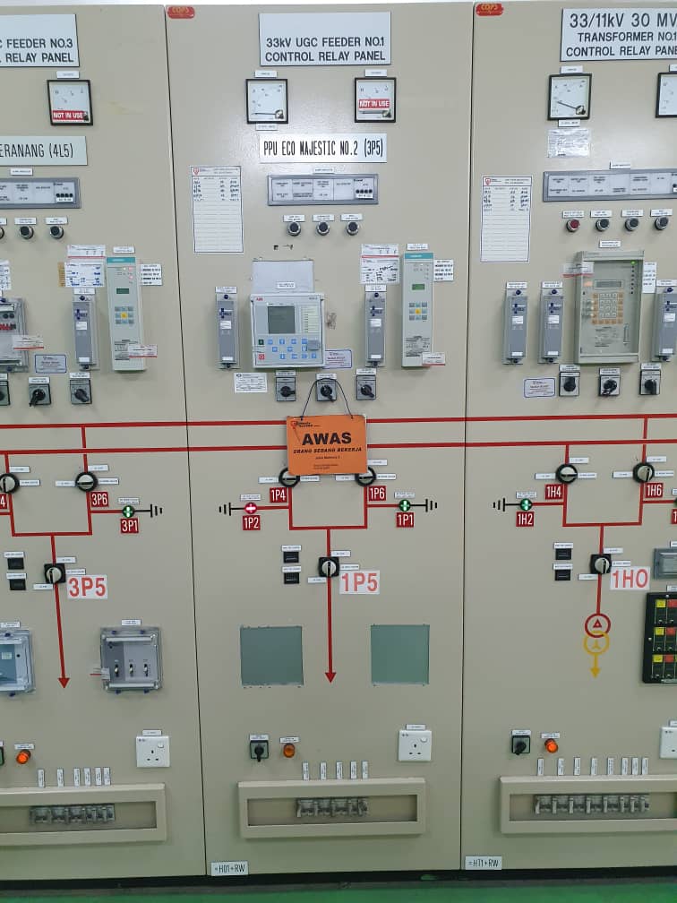 Installation and testing relay work